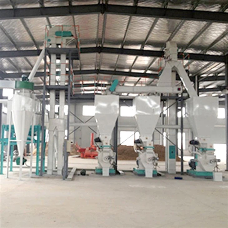 wood pellet line